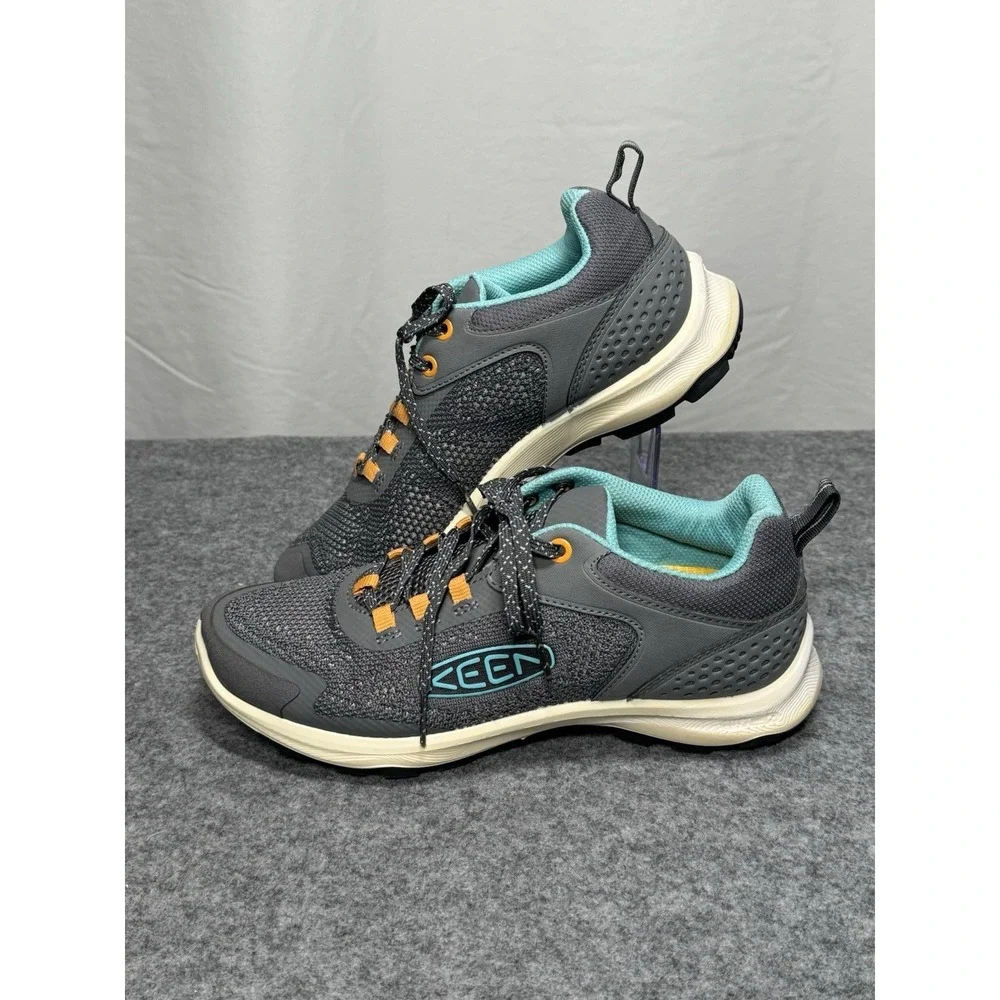 Keen Terradora Speed Hiking Shoes Sneaker  Steel/Panema Women's Size‎ 7 EU37.5